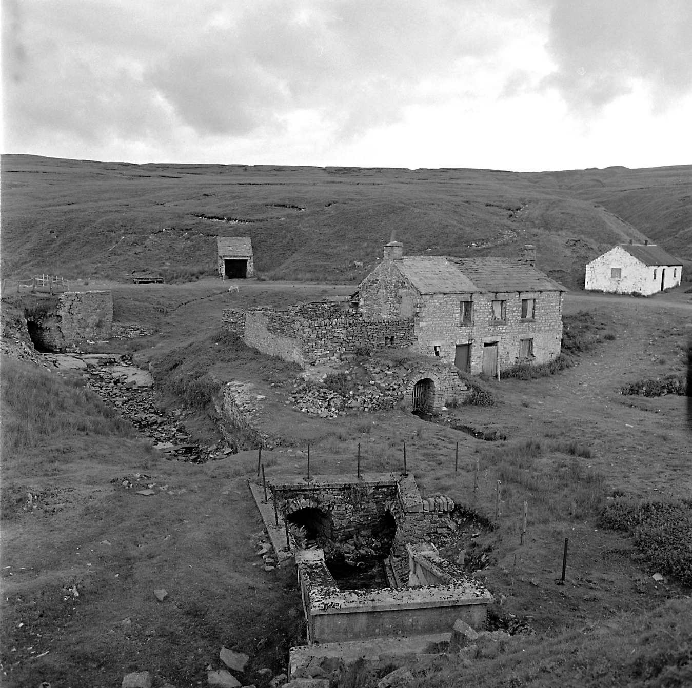 Ashgillhead mine level and shop 1975